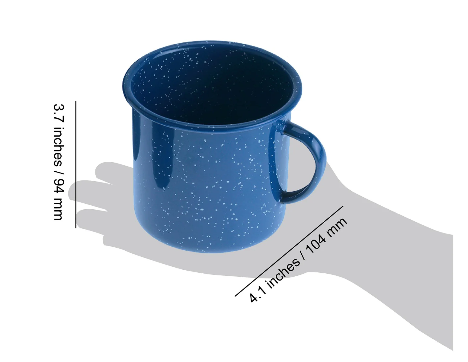 18 fl. oz. Cup, Blue - Image 2