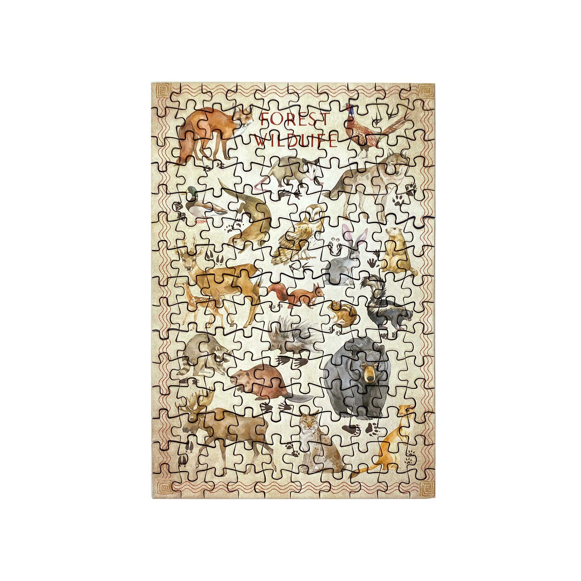 Forest Wildlife Mini Puzzle - Image 3