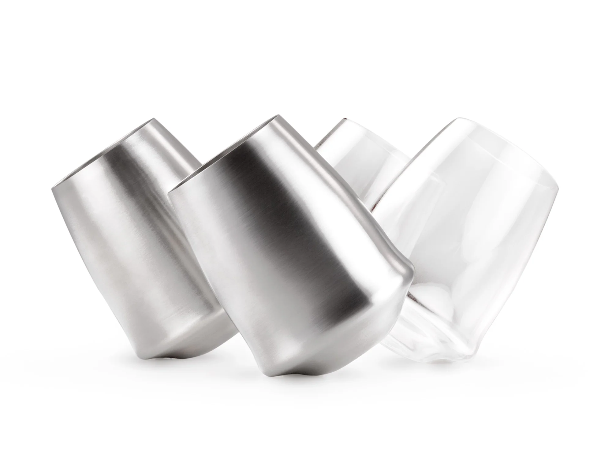 Glacier Stainless Stemless Wine Glass - Image 3