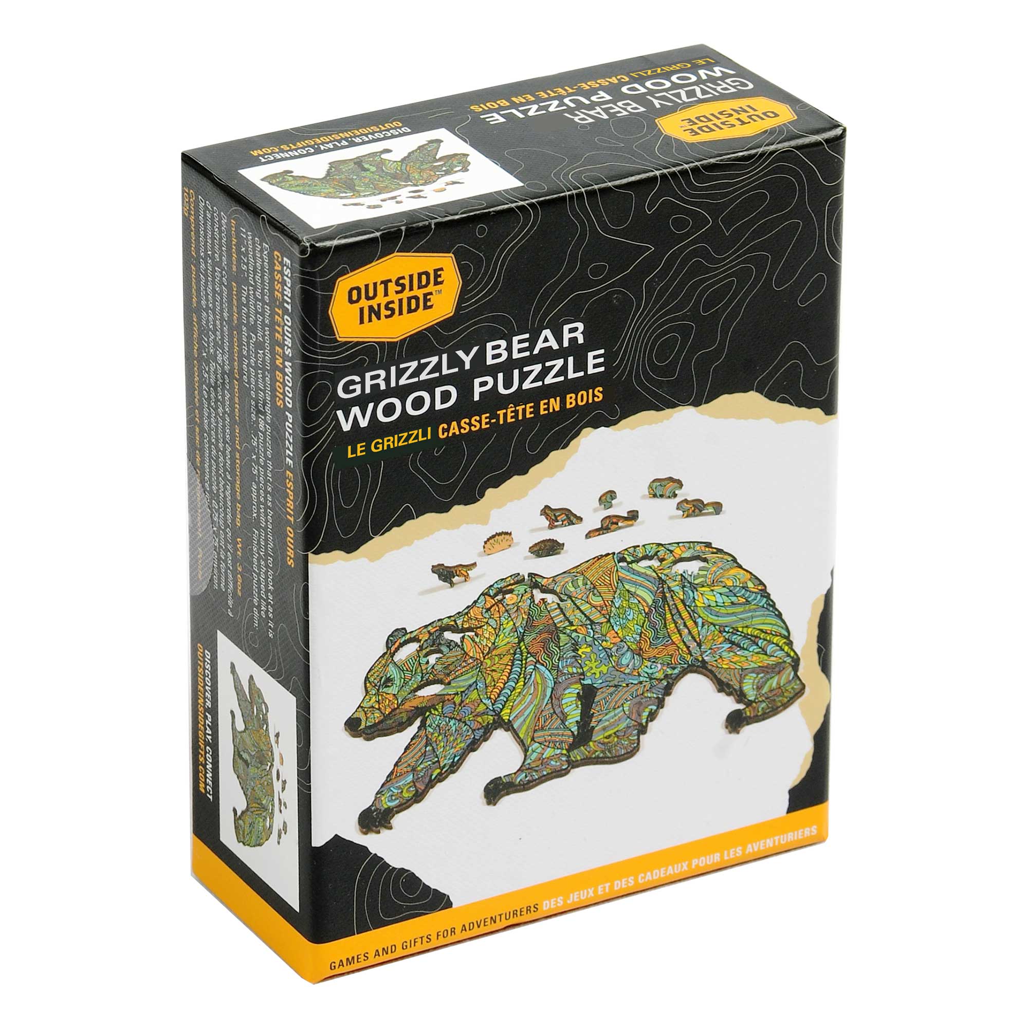 Grizzly Bear Wood Puzzle - Image 5