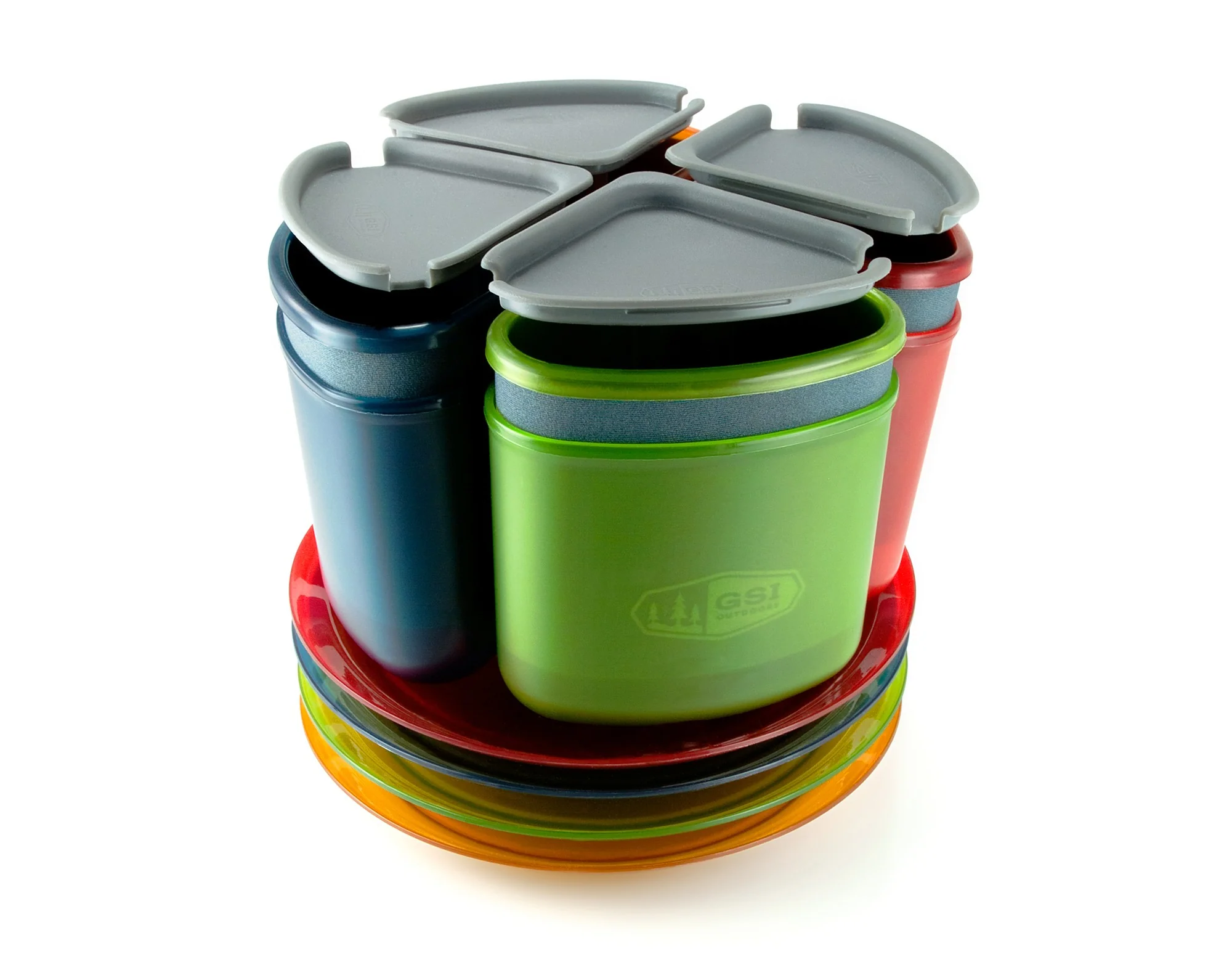 Infinity 4 Person Compact Tableset- Multicolor - Image 2