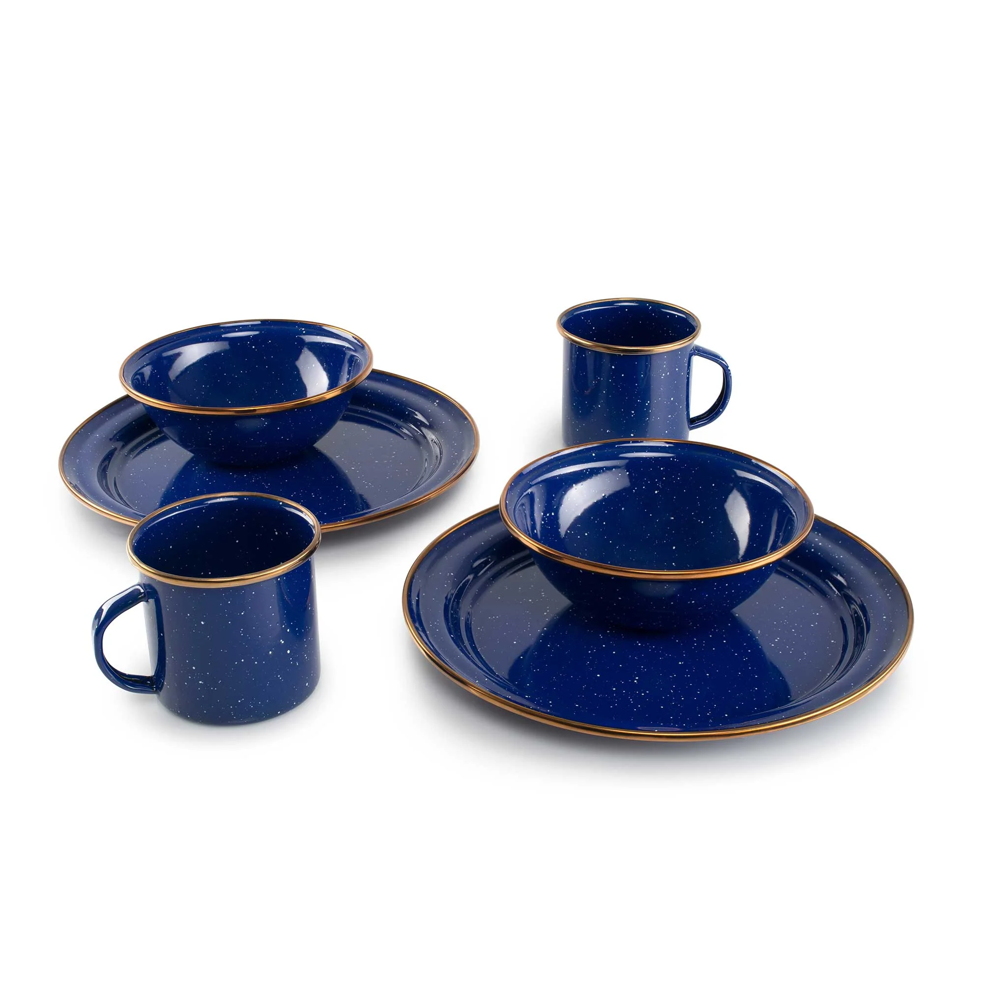 Mesa 2 Person Enamelware Tableset - Image 3