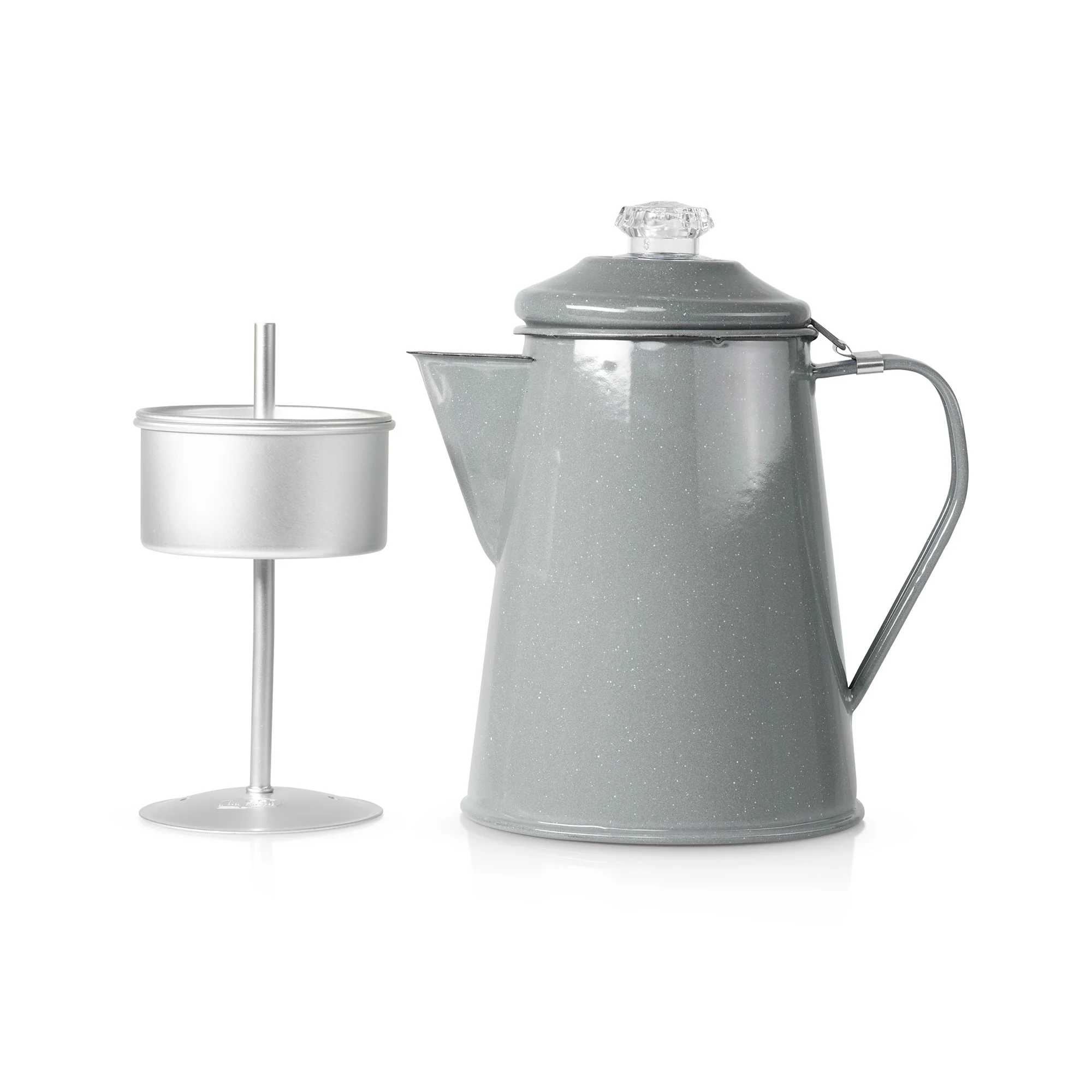 Mesa 2 qt. Enamelware Percolator Coffee Pot - Image 3