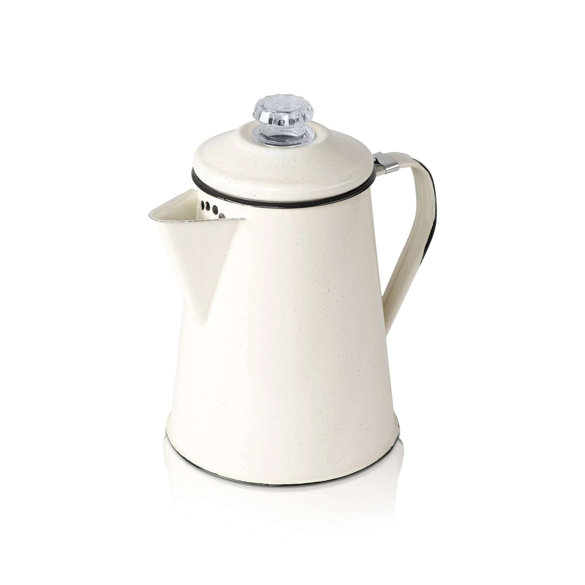 Mesa 2 qt. Enamelware Percolator Coffee Pot - Image 4