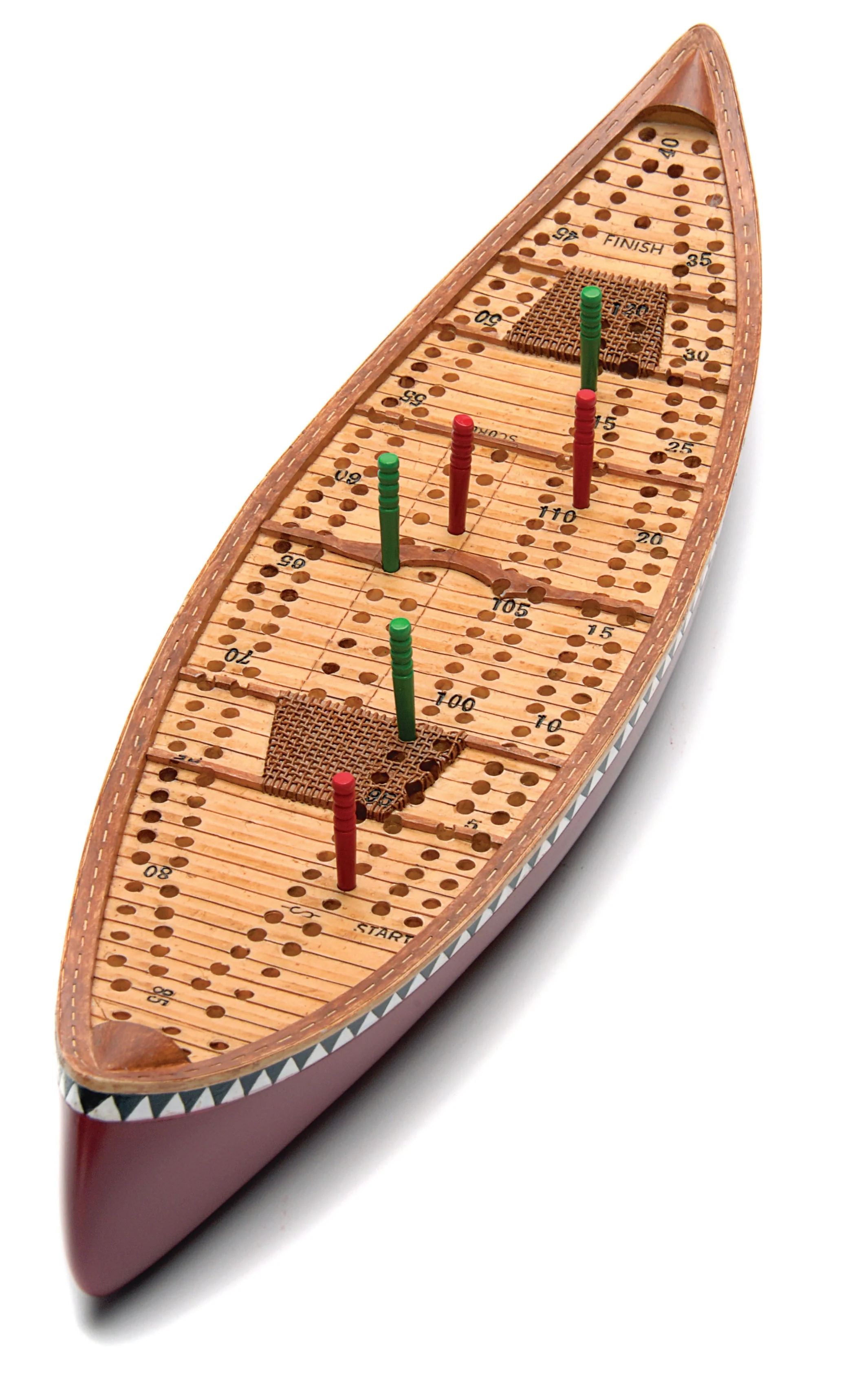 Canoe Cribbage Board - Image 2