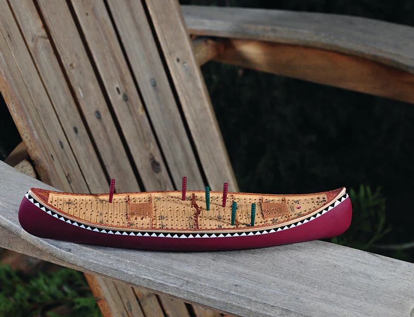 Canoe Cribbage Board - Image 4