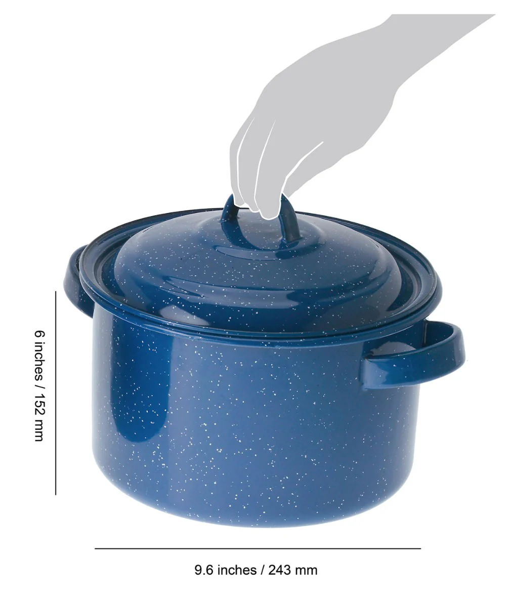 Enamelware Stock Pot - Image 2