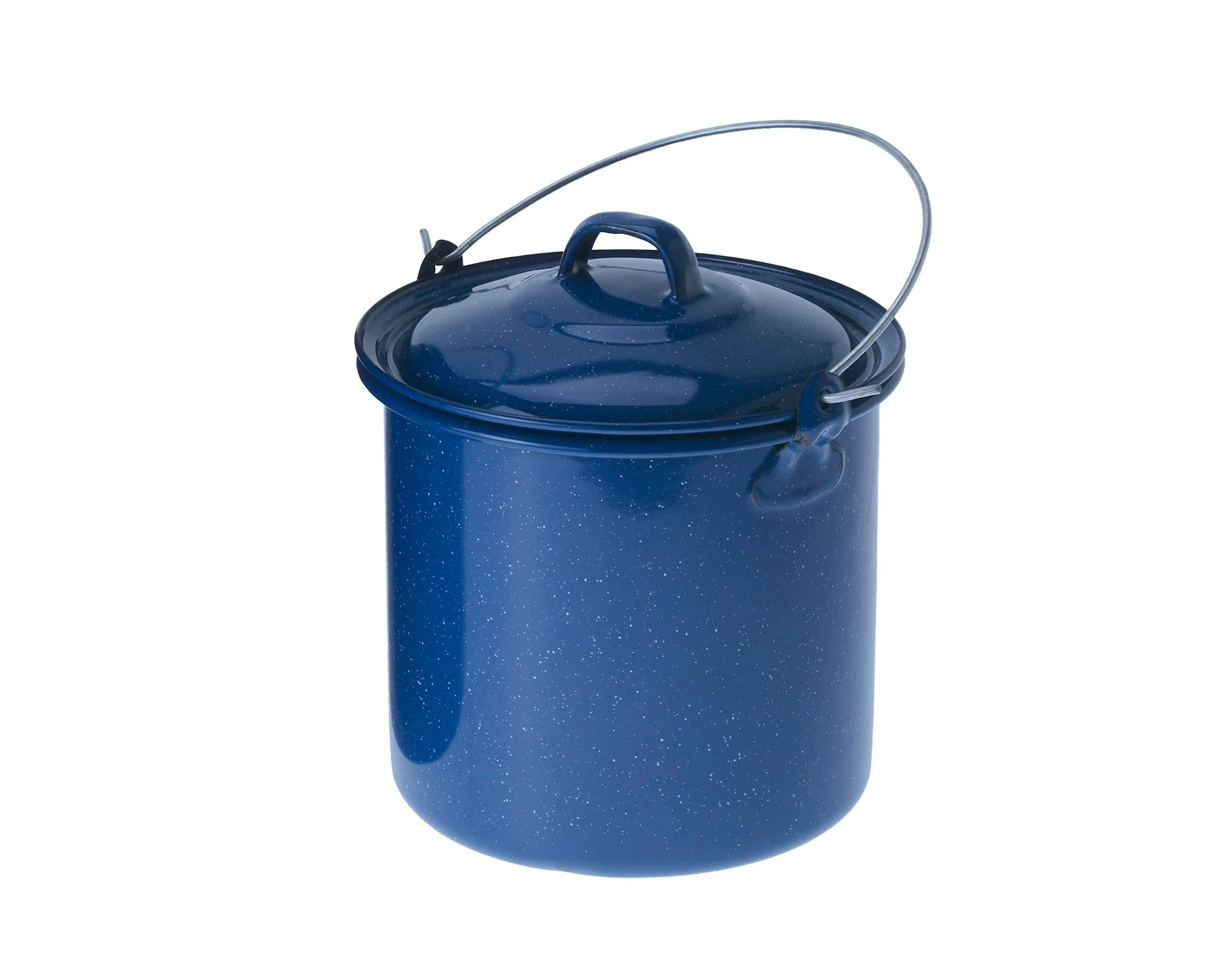Enamelware Straight Pot with Lid