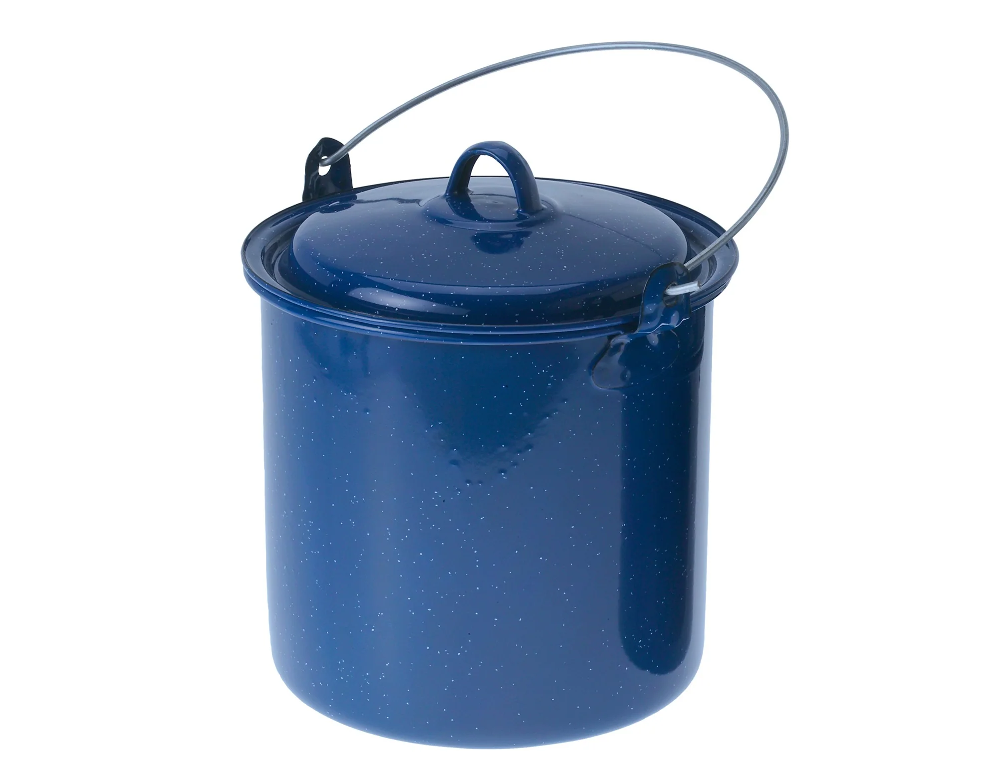 Enamelware Straight Pot with Lid - Image 2