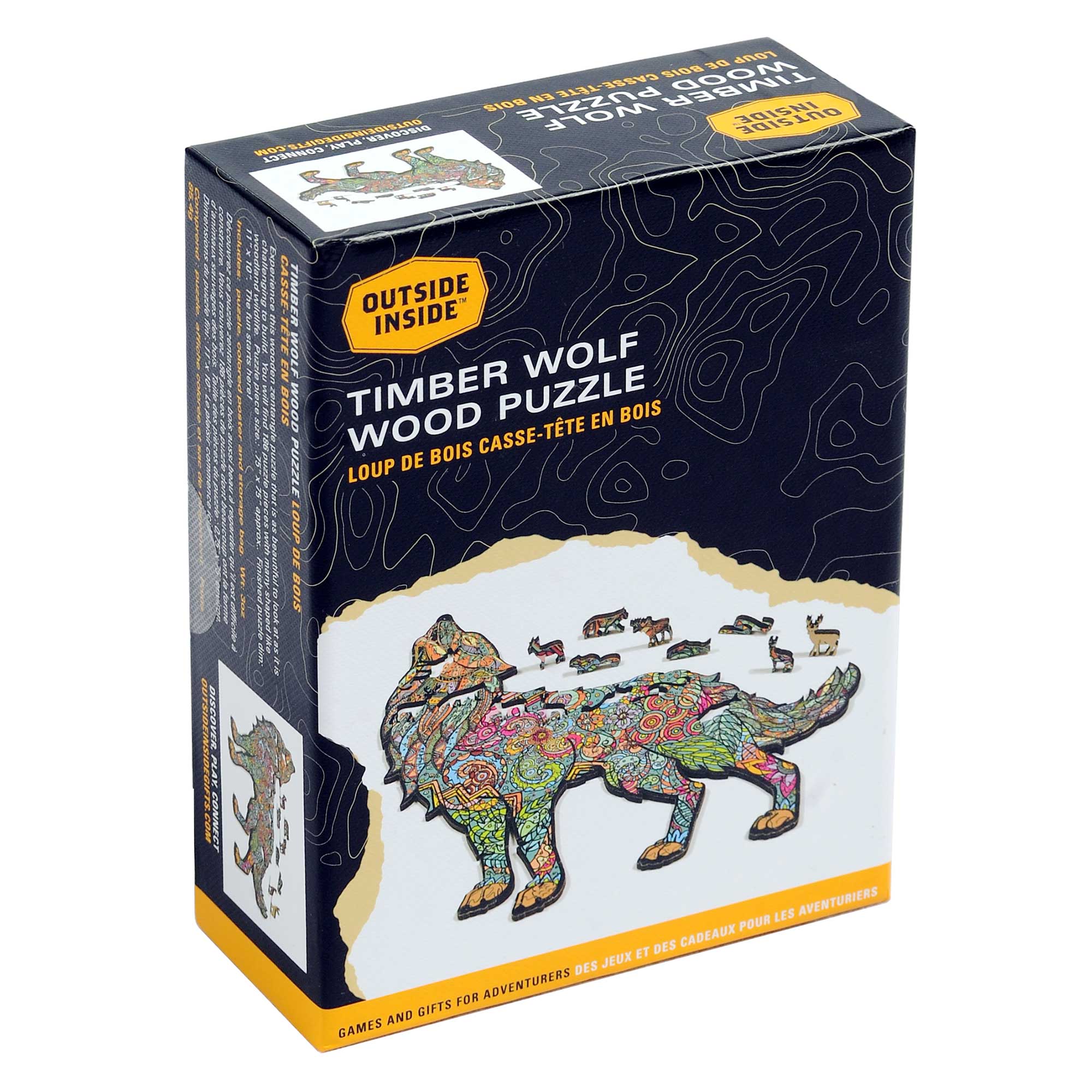 Timber Wolf Wood Puzzle - Image 5